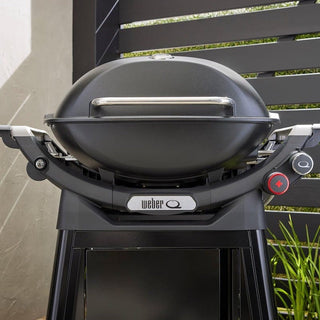 WEBER Q 3200N+ gas grill with side tables and premium cart, 1501137 - WEBER - Evelostore
