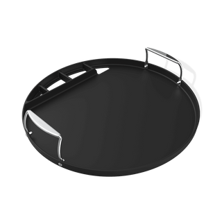 WEBER Round Griddle Insert for 57cm Charcoal Grills, 3400844 - WEBER - Evelostore