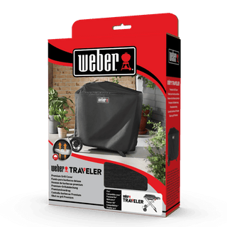 WEBER TRAVELER premium grill cover 7770 - WEBER - Evelostore