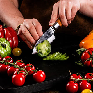 STYLE DE VIE Forged Olive Petty Knife