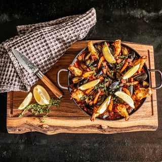 STYLE DE VIE Forged Olive Petty Knife