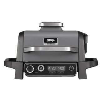 Ninja Woodfire OG701EU juodas elektrinis lauko grilis-rūkykla