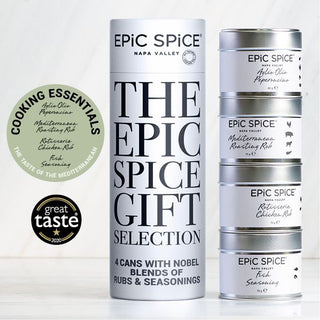 Epic Spice Napa Valley Cooking Essentials, Vidusjūras garšas, garšvielu komplekts, 4 gab