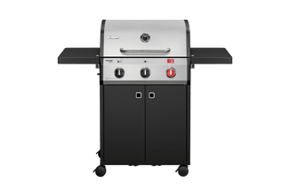 Enders Dujiniai griliai Dujinis Grilis Enders Chicago Next 3 R Turbo su Turbo Zona, Juodas/Plieno Spalvos