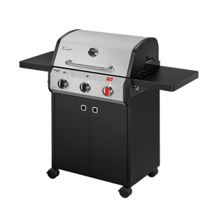 Enders Dujiniai griliai Dujinis Grilis Enders Chicago Next 3 R Turbo su Turbo Zona, Juodas/Plieno Spalvos