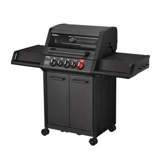 Enders Dujiniai griliai Dujinis Grilis Enders Monroe Pro 3 SIK Turbo Shadow su Turbo Zona ir Šonine Virykle, Grafito Spalvos