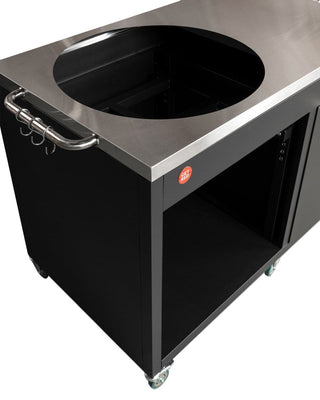 GET RED stalas kamado griliams