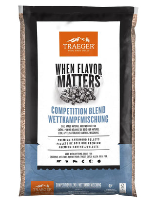 Medienos granulės Traeger Competition Blend