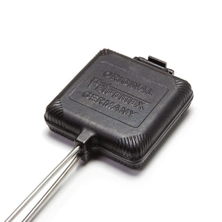 Petromax Indai iš ketaus Ketaus sumuštinių keptuvė PETROMAX su trumpa rankena, 11,5 x 11,5 cm