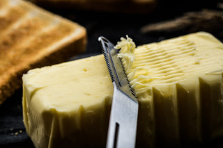 Siera un sviesta nažu komplekts stilā de vie, 6 gabali, sudrabs