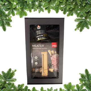 Dovanų rinkinys „Tobulo kepsnio paslaptis“ – MEATER 2 Plus termometras ir Rock’n’Rubs Fleur de Sel druska