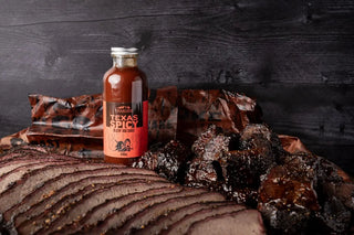 Traeger Texas Spicy BBQ padažas su jautienos krūtine