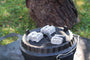 Presētas kokosriekstu ogļu briketes PETROMAX Cabix Plus, 3 kg