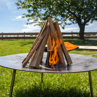 Metal fire pit with grill PETROMAX, Ø 48 cm