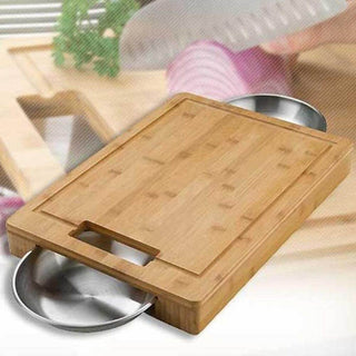 NAPOLEON Pjaustymas ir smulkinimas Pjaustymo lentelė NAPOLEON Pro su dubenėliais, 36 cm x 27 cm