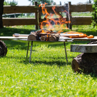 Petromax Turistiniai griliai Metalinė laužavietė-grilis PETROMAX, Ø 48 cm