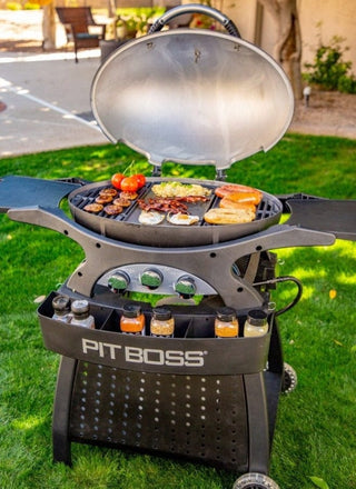 Pit Boss Turistiniai griliai Vežimėlis skirtas PIT BOSS Sportsman 3 dujiniams griliams