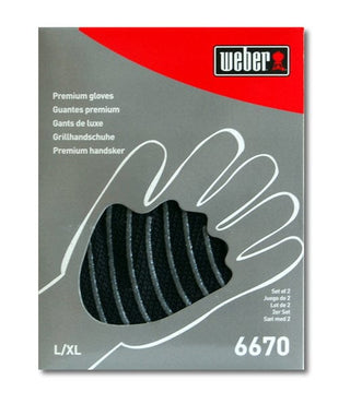 WEBER Apranga Karščiui atsparios pirštinės WEBER Premium (S/M dydis)