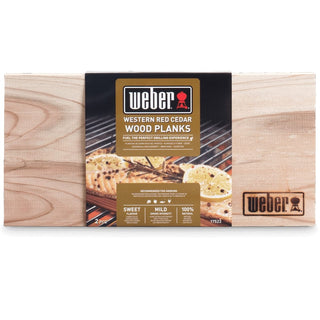 WEBER Grilēšana Ciedra galds kūpināšanai WEBER 30 cm garš, 2 gab.
